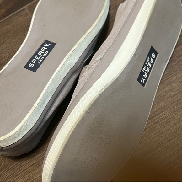 SPERRY Women's Crest Twin Gore Slip On Sneaker, Gray Size- 9.5 - Picture 4 of 6